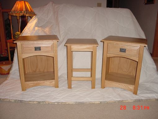 Custom Made Mission Style Night Stands