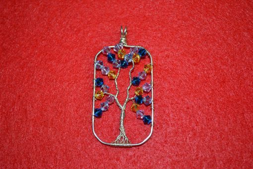 Custom Made Birthstone Necklace Pendant