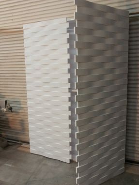 Custom Made Modern "Wave" Cabinet