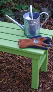 Custom Made Cedar Garden Bench / Country Bench / Entryway Bench