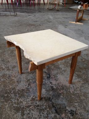 Custom Made 1/2 End Table