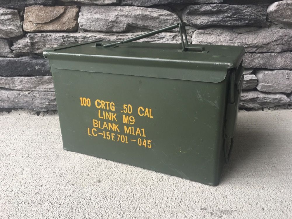 Buy Hand Made The 50 Ammodor Ammo Can Tactical Cigar Humidor, made to ...