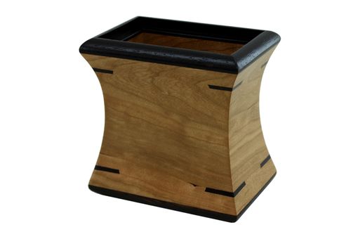 Custom Made Pen / Pencil Box (Solid Wenge & Cherry Wood)