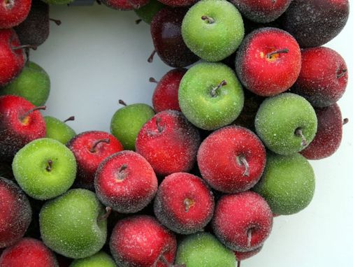 Custom Made Sugared Apple Wreath