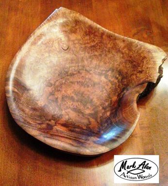 Custom Made Walnut Burl Bowl