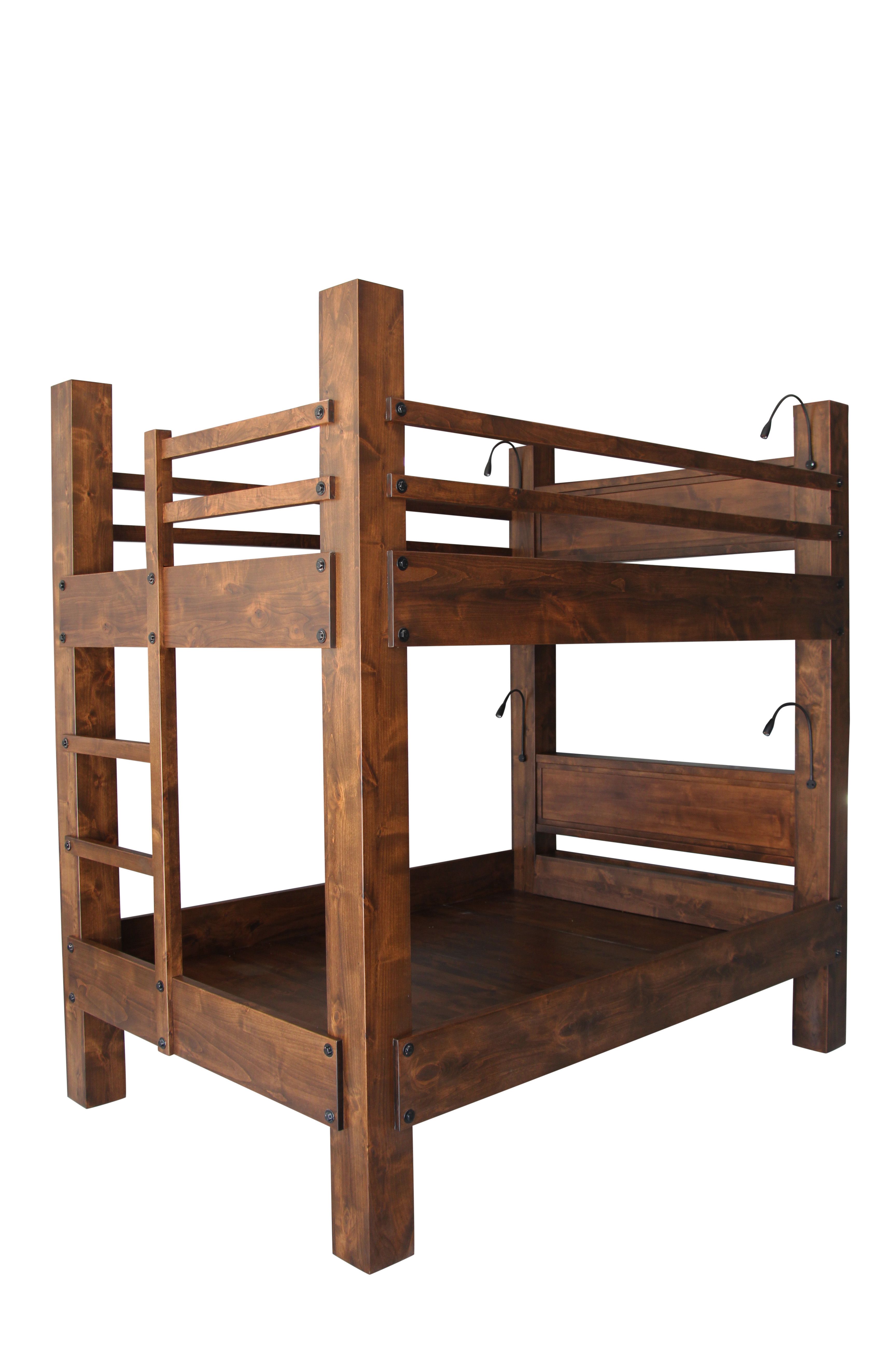 Buy Custom Queen Over Queen Bunk Bed, made to order from Haak Designs ...