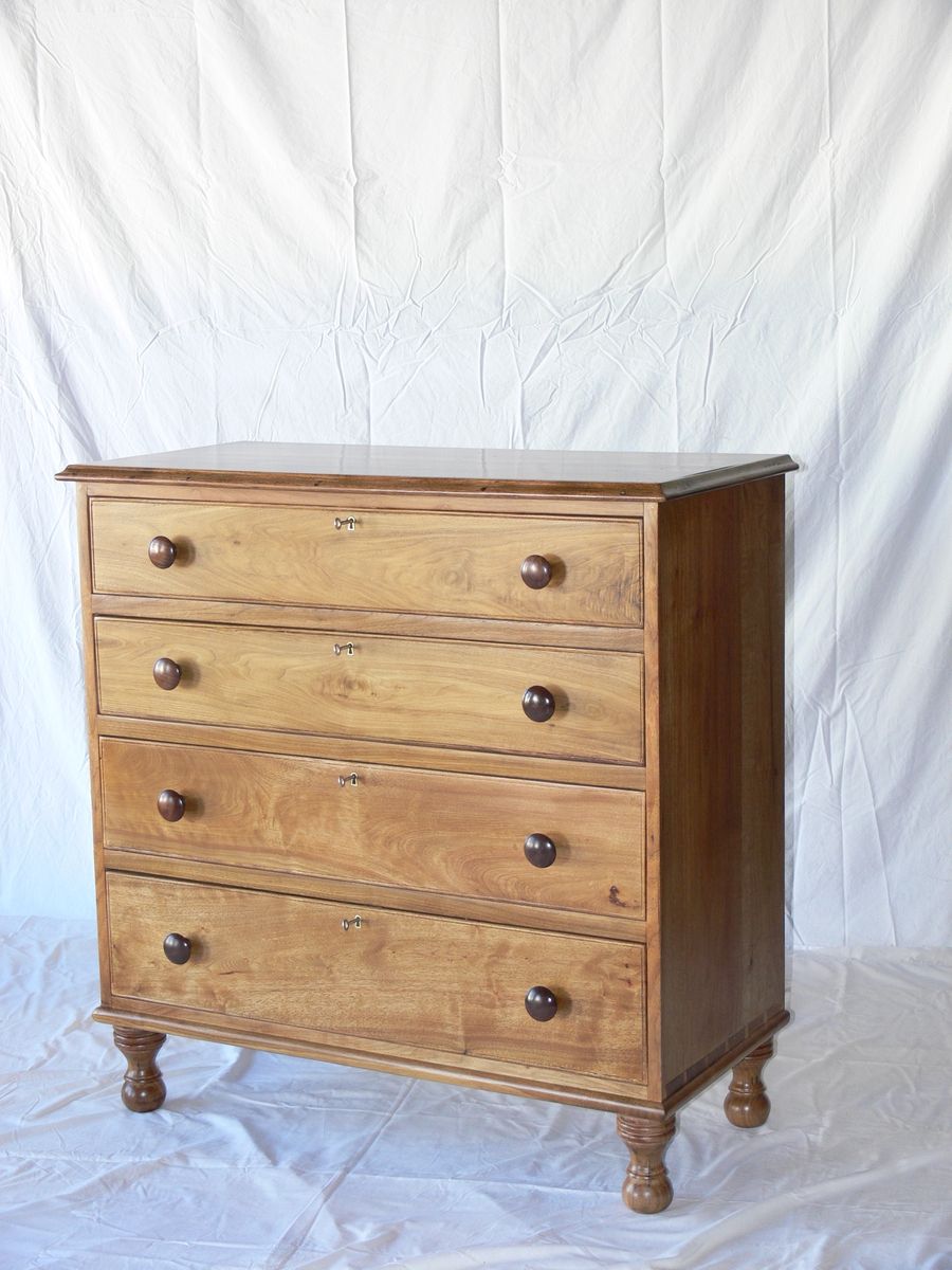 Handmade Shenandoah Valley Chest Of Drawers By Thomas E Mcgarry