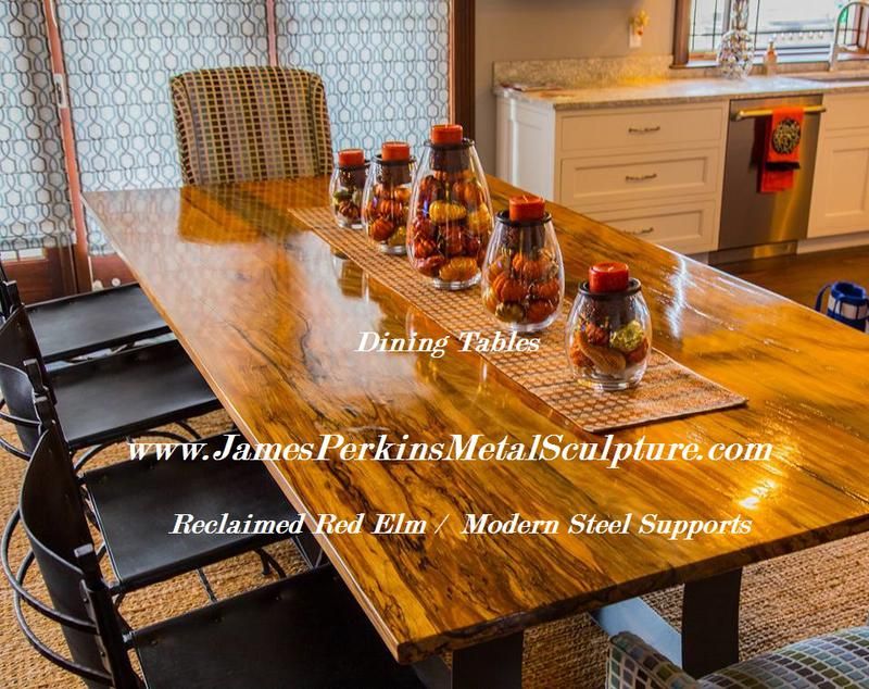 A Custom Made Reclaimed Red Elm Dining Table To Order Custom Made Reclaimed Red Elm Dining Table