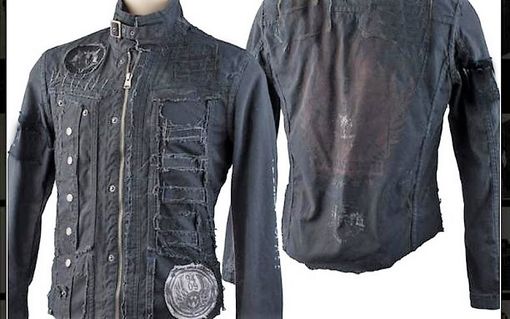 Custom Made Rock Star Punk Denim Jacket