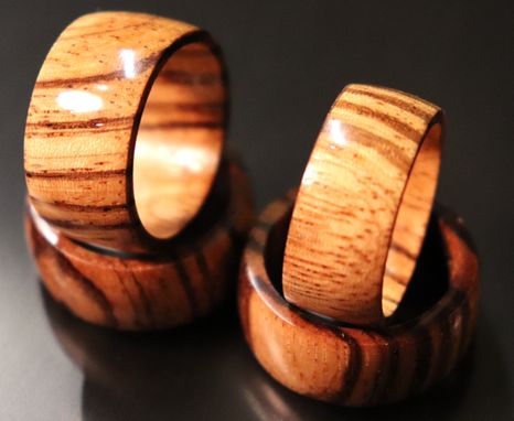 Custom Made Wood Rings!  Custom Made To Order