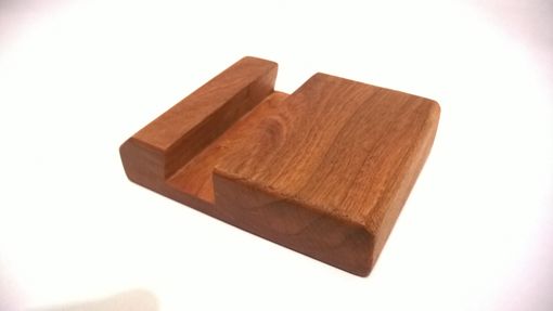 Custom Made Natural Wood Business Card Holder