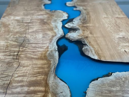 Custom Made Mappa Burl River Table