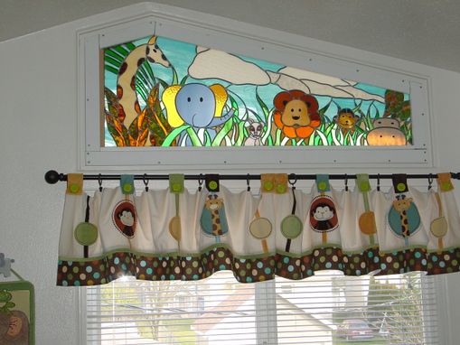Custom Made Baby's Room Custon Stained Glass
