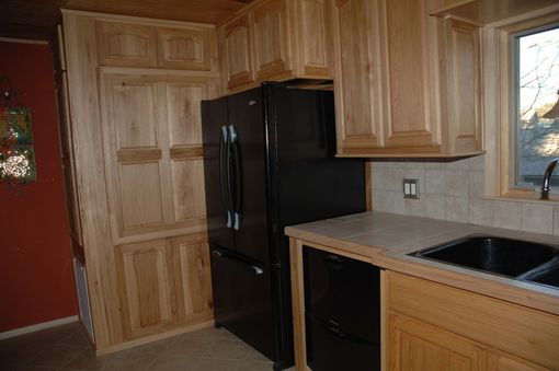 Custom Made Hickory Kitchen Cabinets