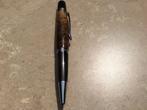 Custom Made Gun Metal And Chrome Classica With Spalted Maple Burl