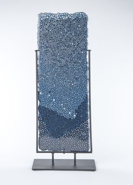 Custom Made Free Standing Glass Murrini Art Piece