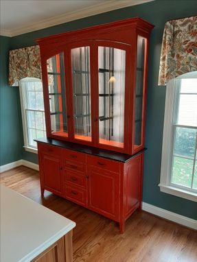Custom Made Faux Finished Hutch