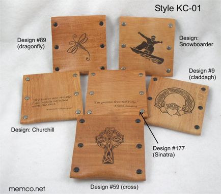 Custom Made Handmade Leather Wallet - Free Monogramming