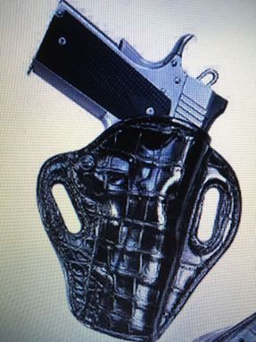 Custom Made Gun Leather Gun Holster