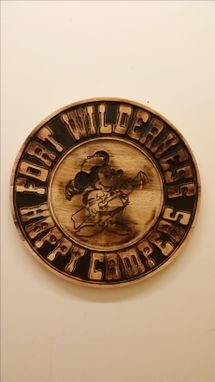 Custom Made Ft Wilderness Wood Sign