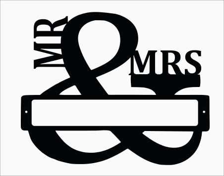 Custom Made Mr & Mrs
