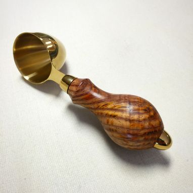 Custom Made Wood Coffee Scoop Measuring Spoon 2 Tbsp For The Kitchen