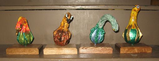 Custom Made Gourd Creatures