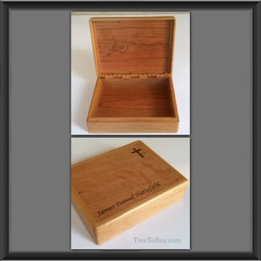 Handmade Custom Wooden Bible Boxes by Wood Designs by Glenn G. Nief