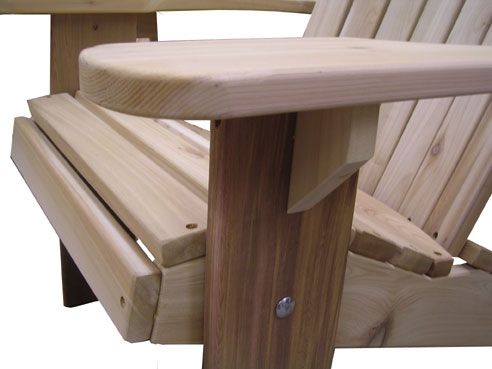 Custom Adirondack Chair Kit Set by Garden Furniture Mill 