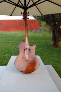 Custom Made Taylor Guitar Replica Made From Steel