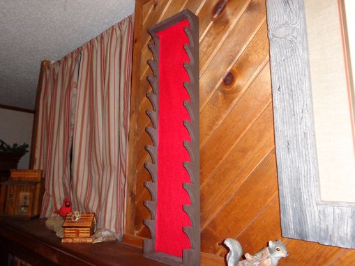 Custom Made Wall Mounted Knife Display Rack