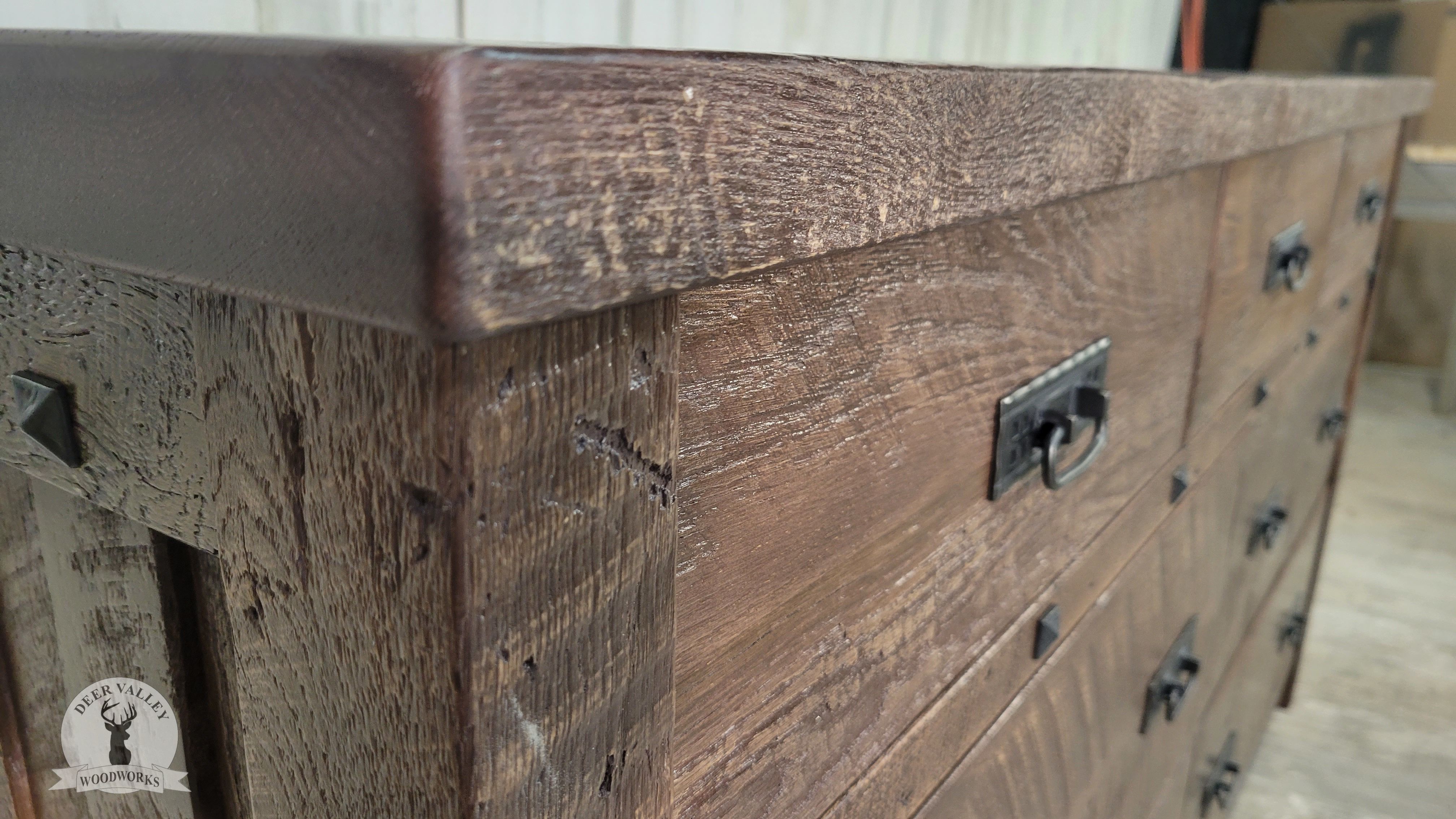 Buy Hand Crafted Reclaimed Barnwood Dresser, Reclaimed Wood Dresser