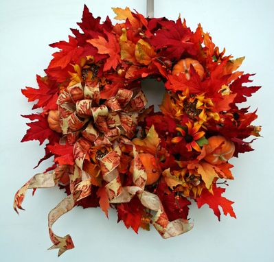 Custom Made Fall Wreath