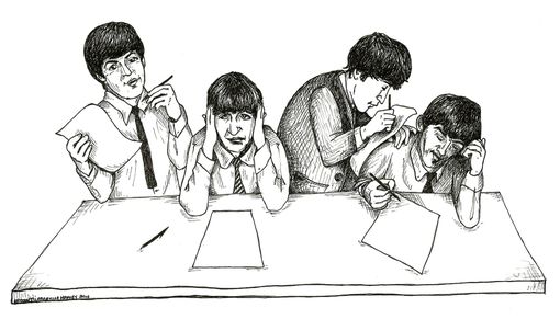 Custom Made Beatles Illustration