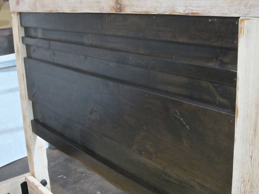 Custom Made Rustic Industrial Bed (Queen)