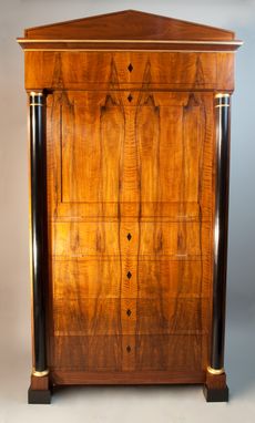 Custom Made Biedermeier Media Cabinet