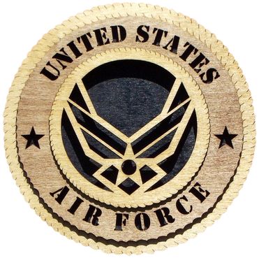 Custom Made Air Force Wall Tribute, Air Force Hand Made Gift