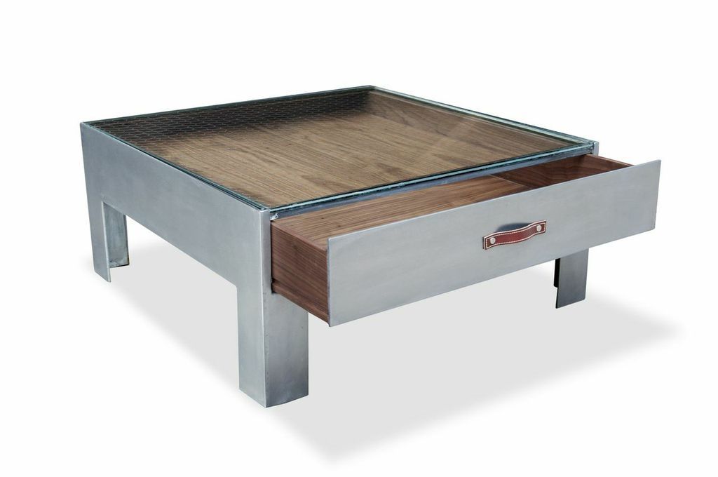 Custom Chicken Wire Coffee Table by Mark Jupiter