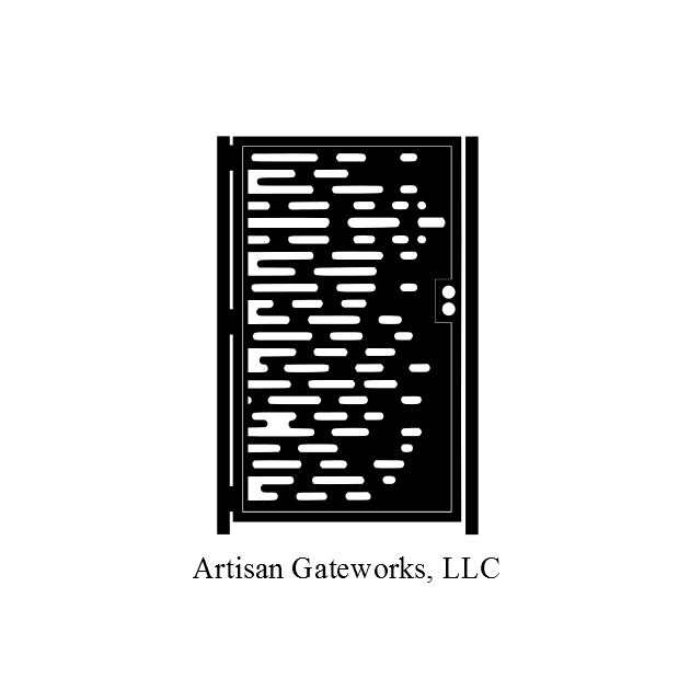 Buy Hand Crafted Hyperdrive Walkway Gate Decorative Steel Gate