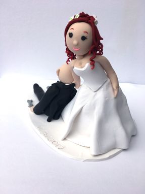 Custom Made Time To Get Married Cake Topper