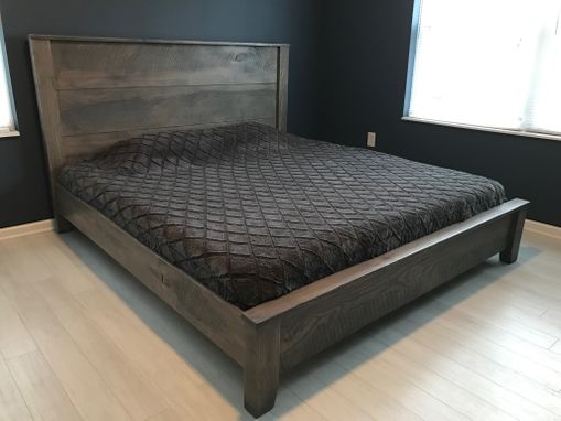 Custom Made Reclaimed Platform Bed