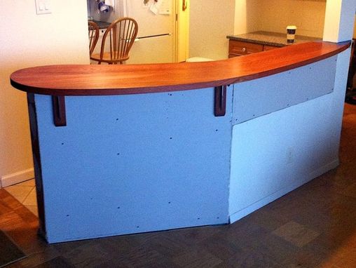 Custom Made Lyptus Bar Counter