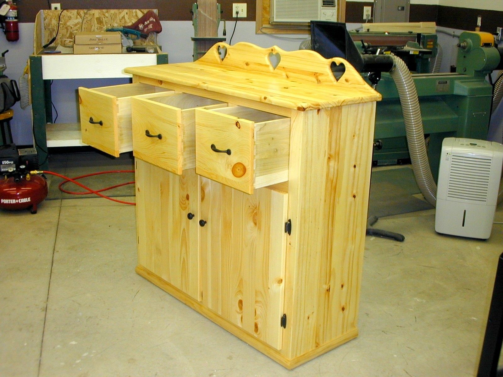Hand Crafted Country Style Storage by The Plane Edge, LLC