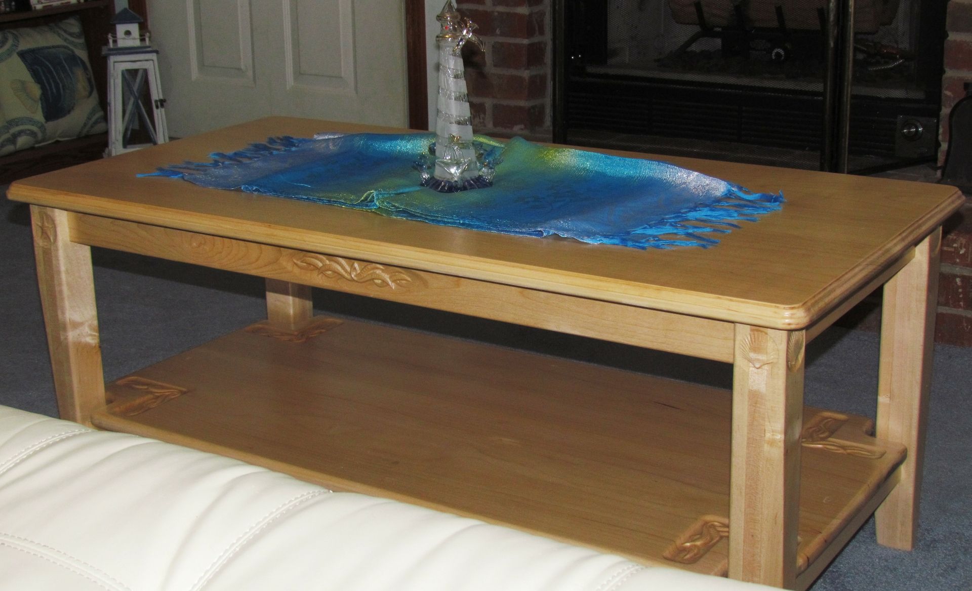 Hand Crafted Maple Coffee Table by Foster Fine Furniture