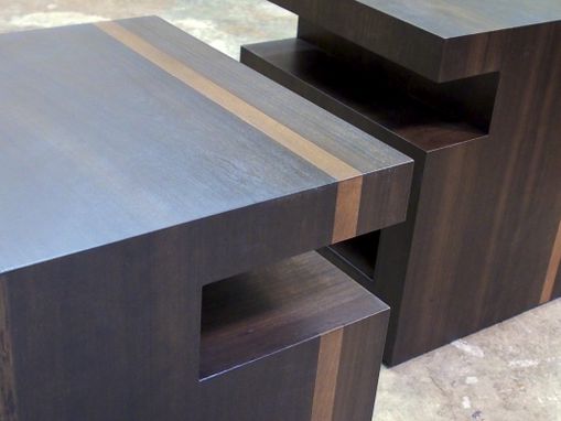 Custom Made Modern Bedside Tables