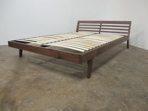 Custom Made Hines Modern Platform Bed