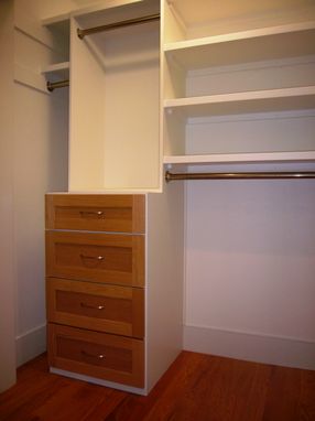 Custom Made Custom Built-In Closet