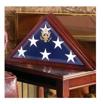 Custom Made Flag Display Cases, Burial Flag Display Case