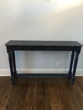 Custom Made Custom Foyer Table