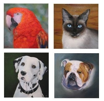 Custom Made Custom Oil Paintings &  Pet Portraits